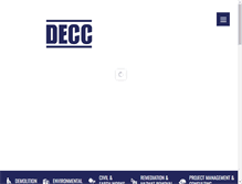 Tablet Screenshot of decc.com.au